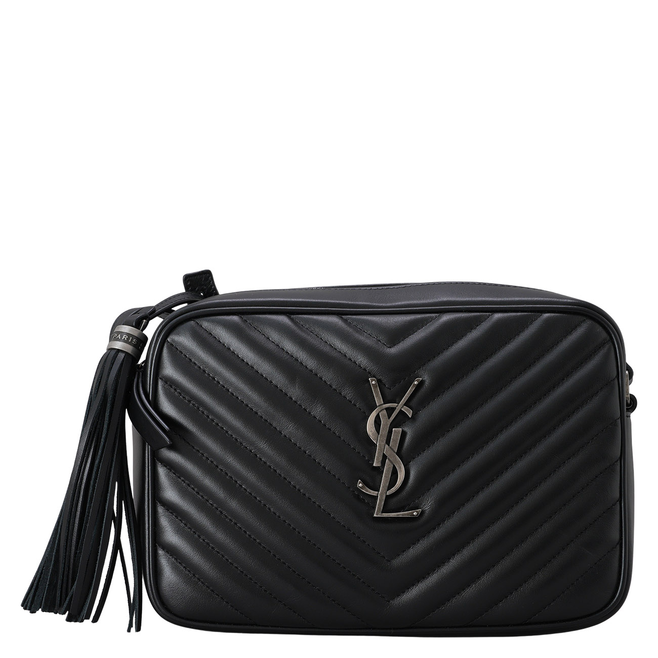 YVES SAINT LAURENT(USED)생로랑 715232 모노그램 쉐브론 카메라백
